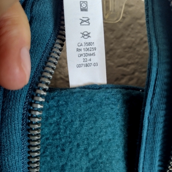 Lululemon Scuba Oversized 1/2 Zip Hoodie Green Sz Xs/S - Picture 7 of 9